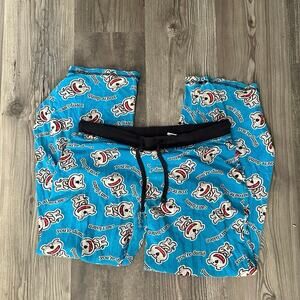 jim benton blue dog of glee graphic pajama pants
